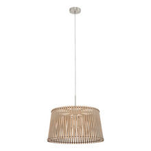 Eglo Sendero pendel Ø45 cm ahorn